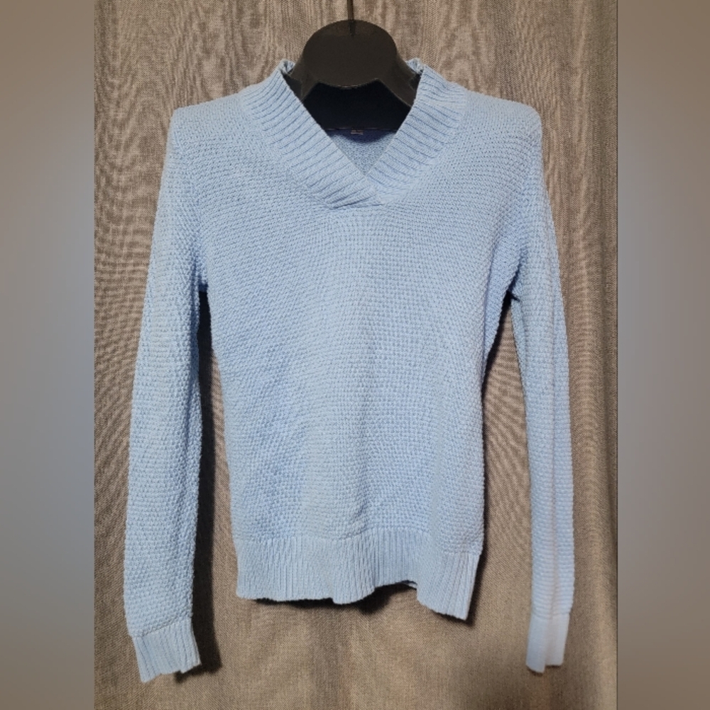 Studio Works Sky Blue Knit Sweater